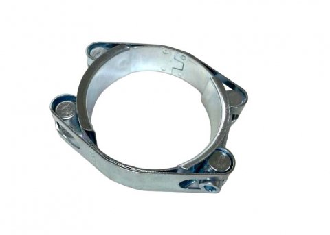 180-190 мм Хомут силовой двухболтовый W1 Technik (оцинк)