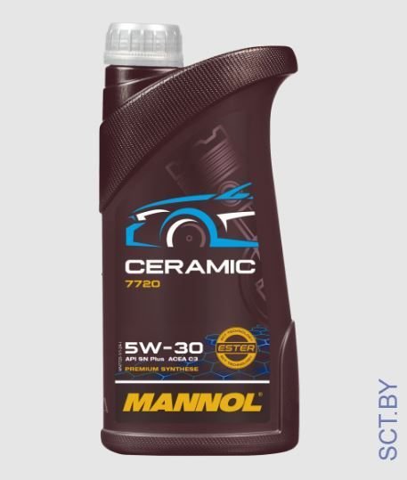 MANNOL 7720 CERAMIC 5W-30 1л синтетическое моторное масло