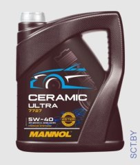 MANNOL 7727 CERAMIC ULTRA 5W-40 4л синтетическое моторное масло