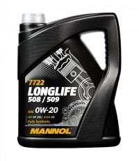 MANNOL Longlife 508/509 0W-20 7722 5л синтетическое моторное масло