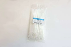 Стяжка кабельная 2,5 (3) *100 Белая (100) (Technik)