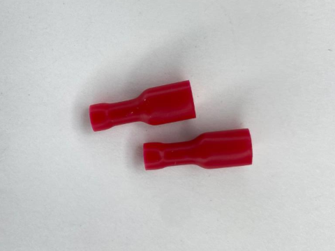 TМFCI 2.5-6.3 Клемма "мама" 6.3мм, сечение до 2,5 кв.мм, полностью в изоляции, синяя (20шт)