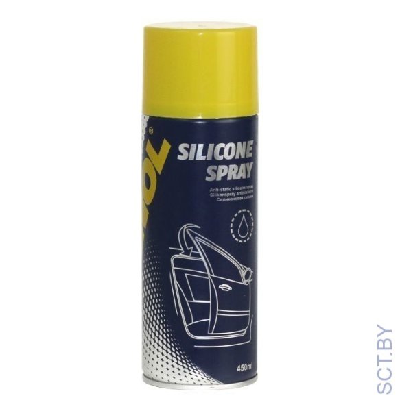 MANNOL 9963 Silicone Spray 450мл силикон.спрей