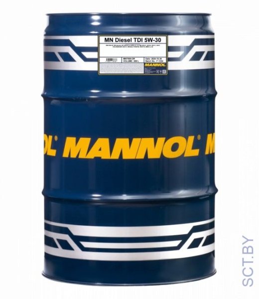 MANNOL Diesel TDI 5w-30 7909 208л синтетическое моторное масло