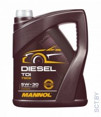 MANNOL Diesel TDI 5w-30 7909 5л синтетическое моторное масло