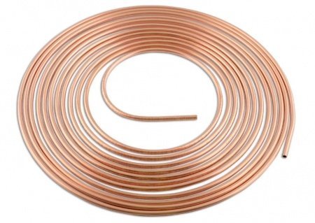 Медная труба  15х1 , бухта 50 м / 100