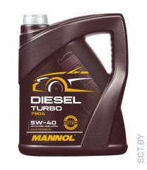 MANNOL Diesel Turbo 5w-40 7904 5л синтетическое моторное масло