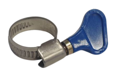 16-27/9 мм Хомут червячный с ключом W2 Technik (нерж)