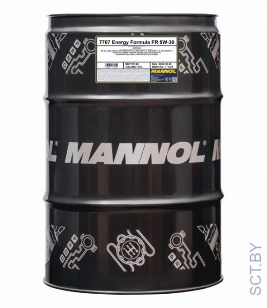 MANNOL Energy Formula FR 5W-30 7707 60л синтетическое моторное масло
