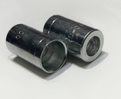 Муфта обжимная CCRVD6 (2SN) для РВД под шланг 6мм (1/4"), сталь