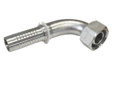 Фитинг DK90G18х1,5D10 угловой 90° для РВД с гайкой 18х1,5 под шланг 10 мм