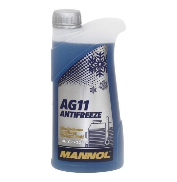 Антифриз MANNOL 4011 AG11-40 синий 1л