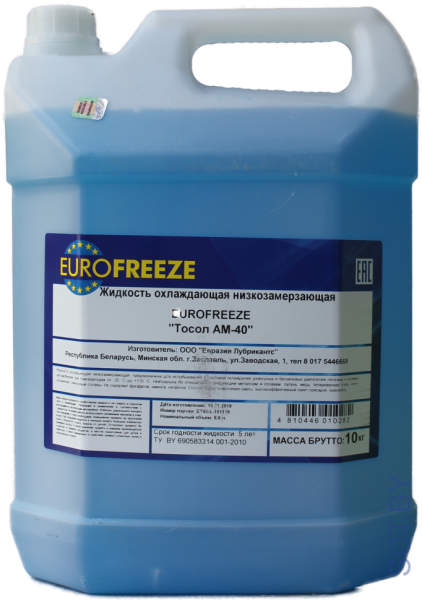 Тосол EUROFREEZE АМ40 9,8кг