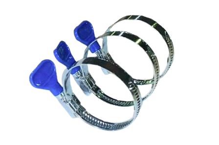 10-16/9 мм Хомут червячный с ключом W1 Technik (оцинк)