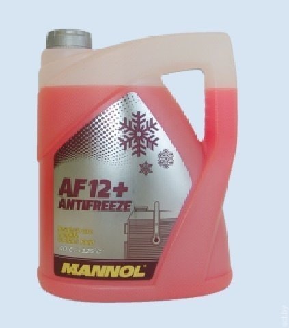 Антифриз MANNOL 4012 AF12-40 красный 5л