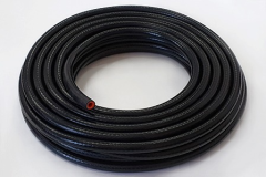 Силиконовый рукав (шланг) ID-10, МБС Фторсиликон (Бензин, ДТ), бухта 3м, стенка 4,5 мм