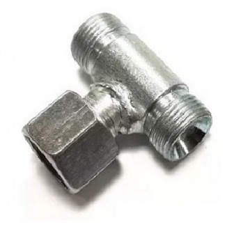 SHT32/32/32В Штуцер для РВД тройник 32/32/32 М26х1,5 - 26х1,5 гайка 26х1,5