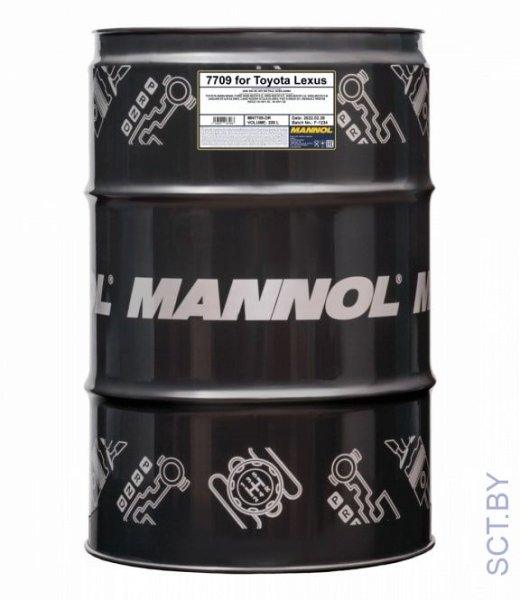 MANNOL for Toyota Lexus 5W-30 7709  208л синтетическое моторное масло