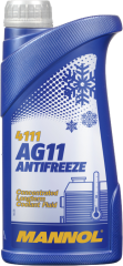 Антифриз концентрат MANNOL 4111 AG11-75 синий 1л