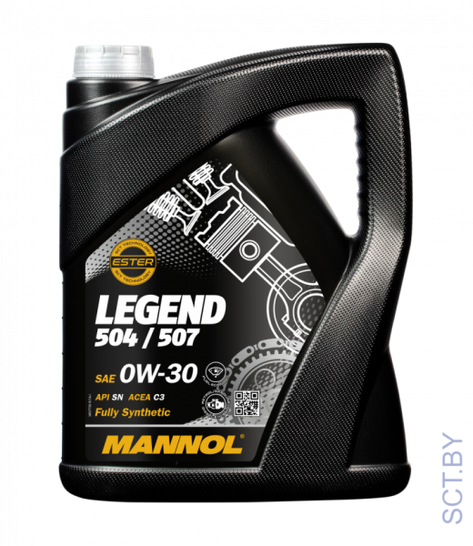 MANNOL Legend 504/507 0W-30 7730 20л синтетическое моторное масло