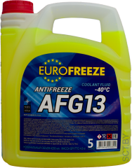 Антифриз EUROFREEZE AFG13 -40°C ЖЕЛТЫЙ 4.8кг