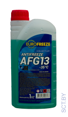 Антифриз EUROFREEZE AFG13 -40°C ЗЕЛЕНЫЙ 1кг