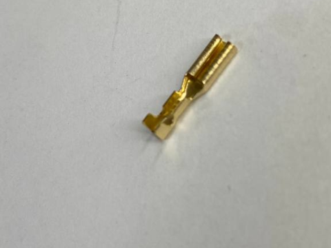 TDFWI 2.5-6.3 Клемма "папа" 6.3мм, сечение до 2.5 кв.мм, без изоляции (20шт)