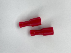 TMFCI 1.5-6.3 Клемма "мама" 6.3мм, сечение до 1,5 кв.мм, полностью в изоляции, красная (20шт)