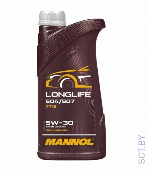 MANNOL Longlife 504/507 5W-30 7715 1л синтетическое моторное масло
