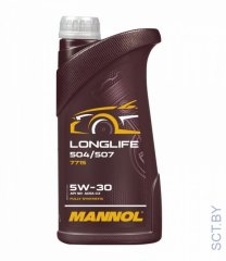 MANNOL Longlife 504/507 5W-30 7715 1л синтетическое моторное масло
